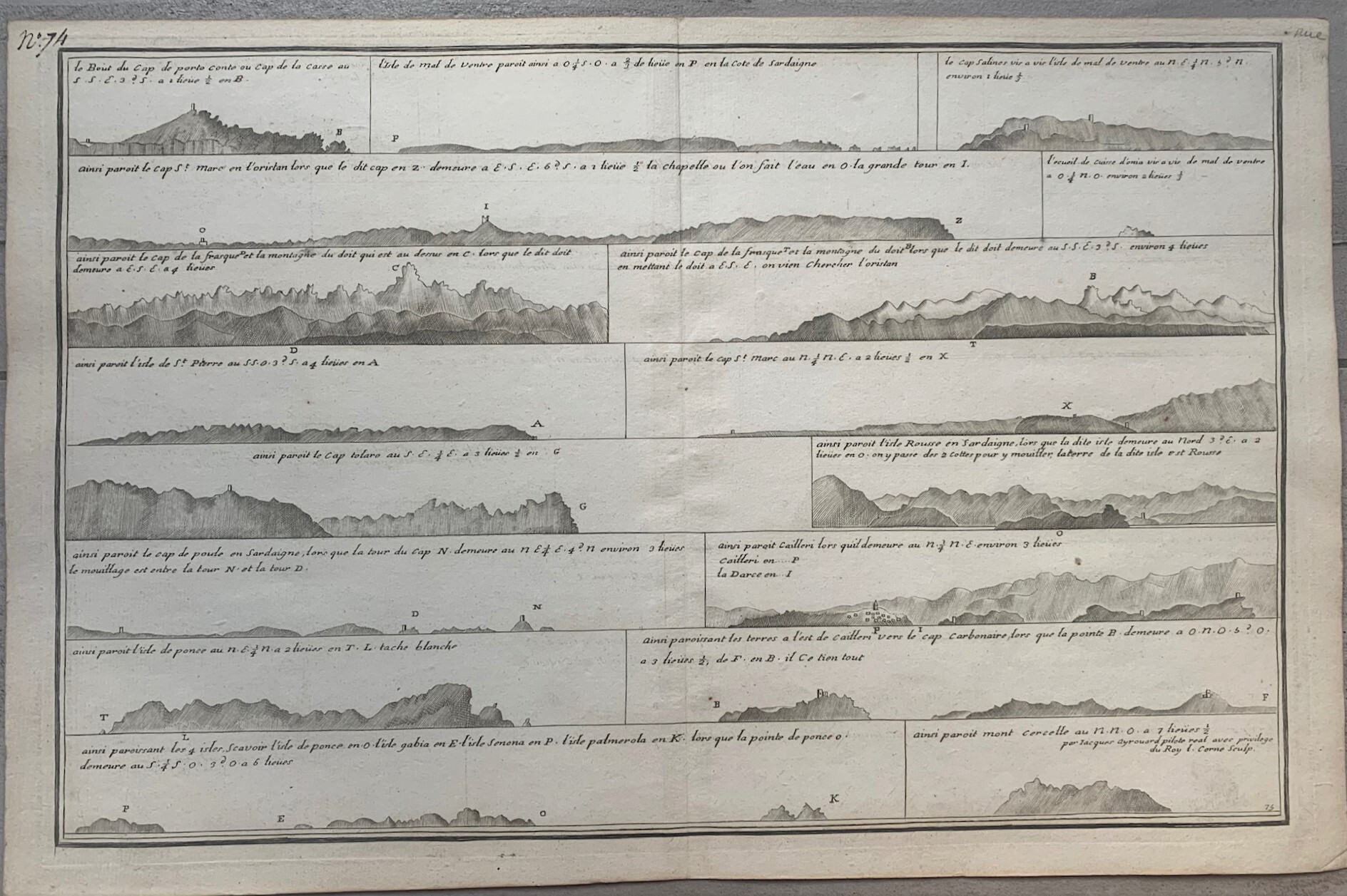 Linee di costa Sardegna (Porto Conte, Capo San Marco, Isola …