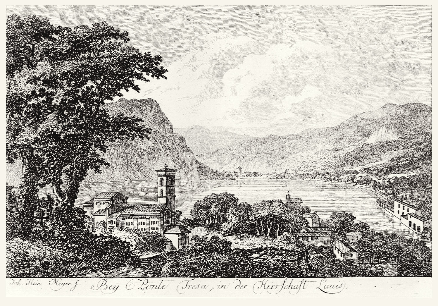 Mahlerische Reise in die Italienische Schweiz.