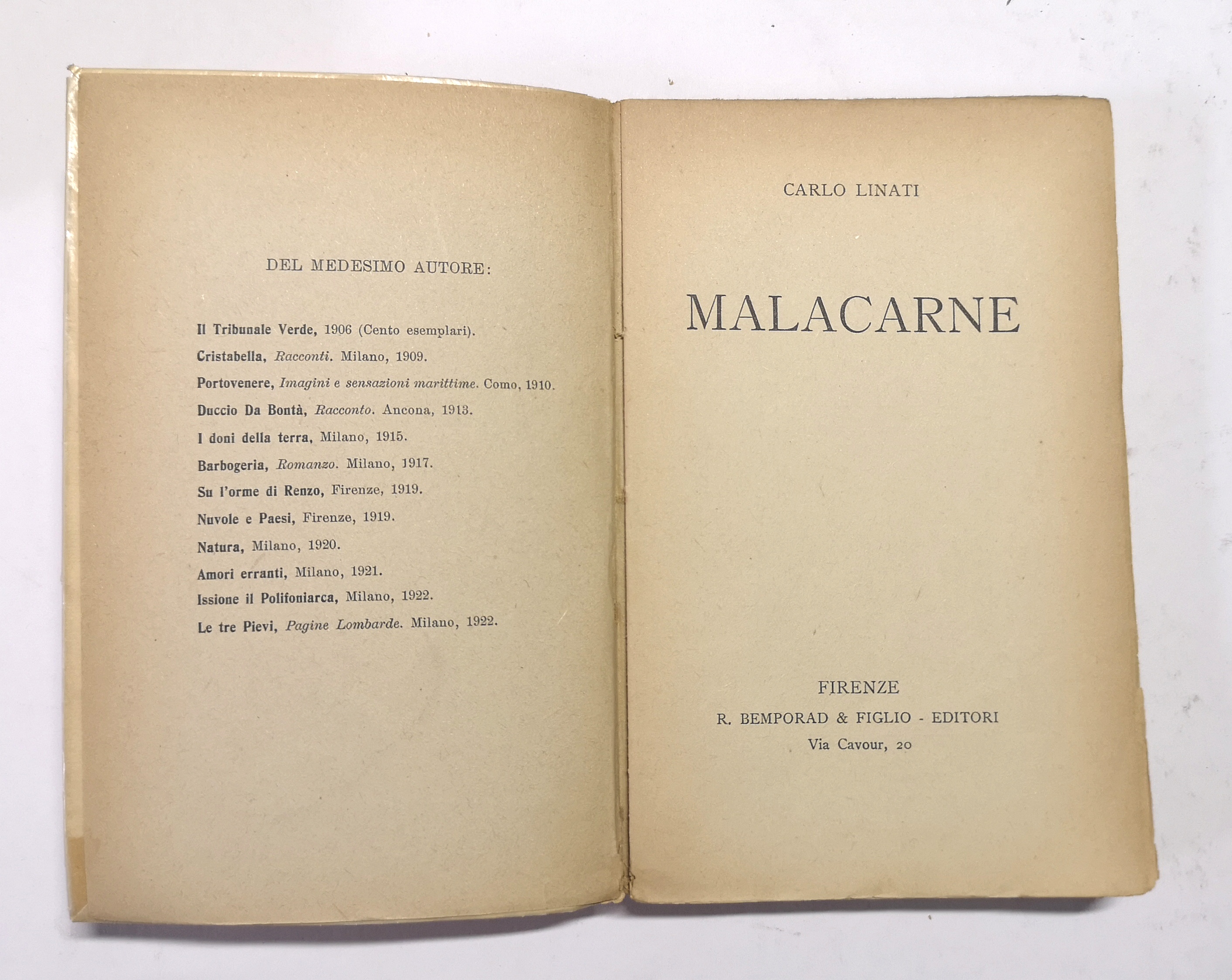 Malacarne. Racconti.