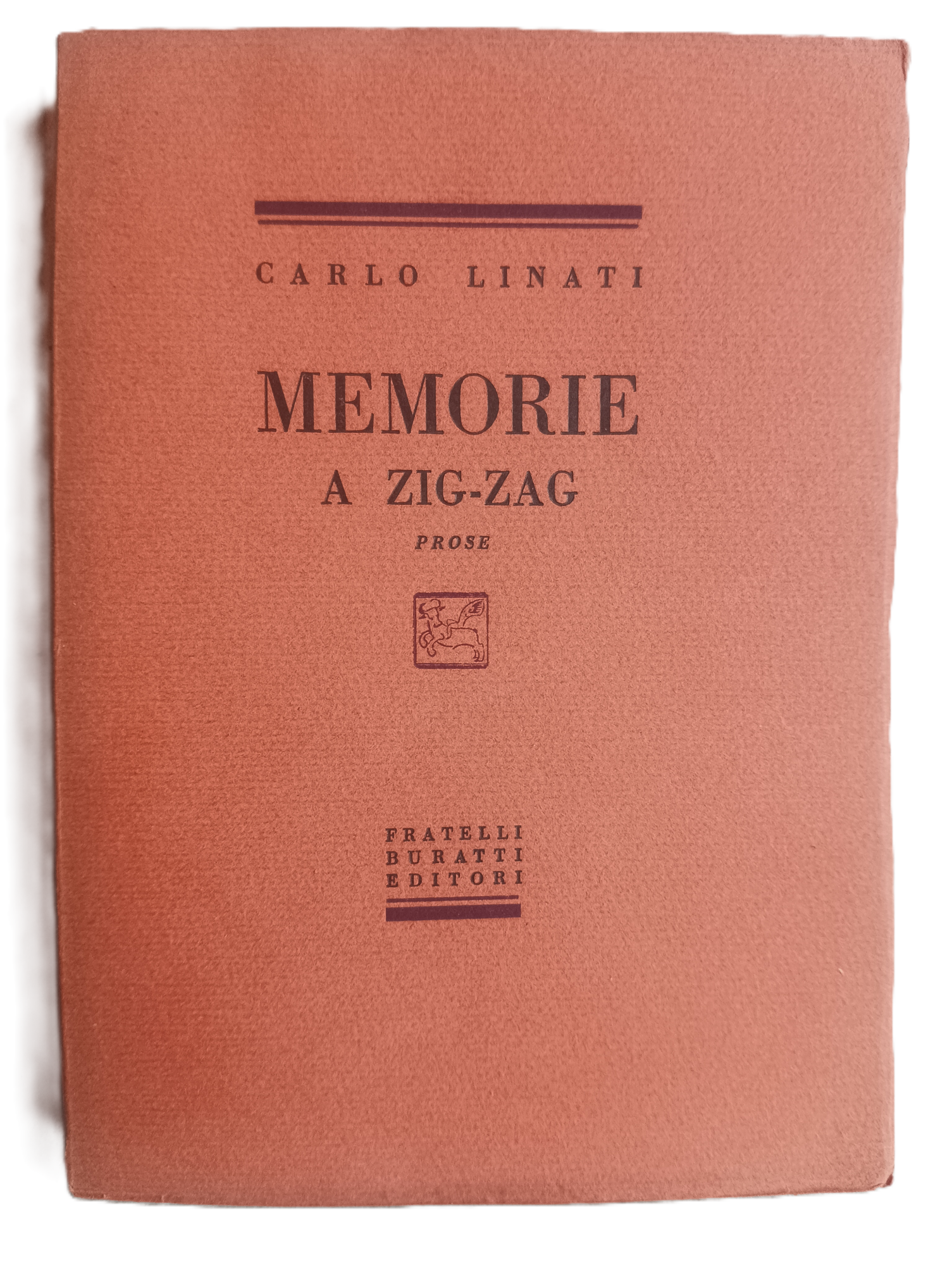 Memorie a Zig-Zag.&amp;nbsp;Prose.