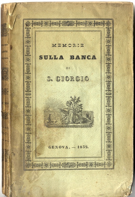 Memorie sulla Banca di S. Giorgio