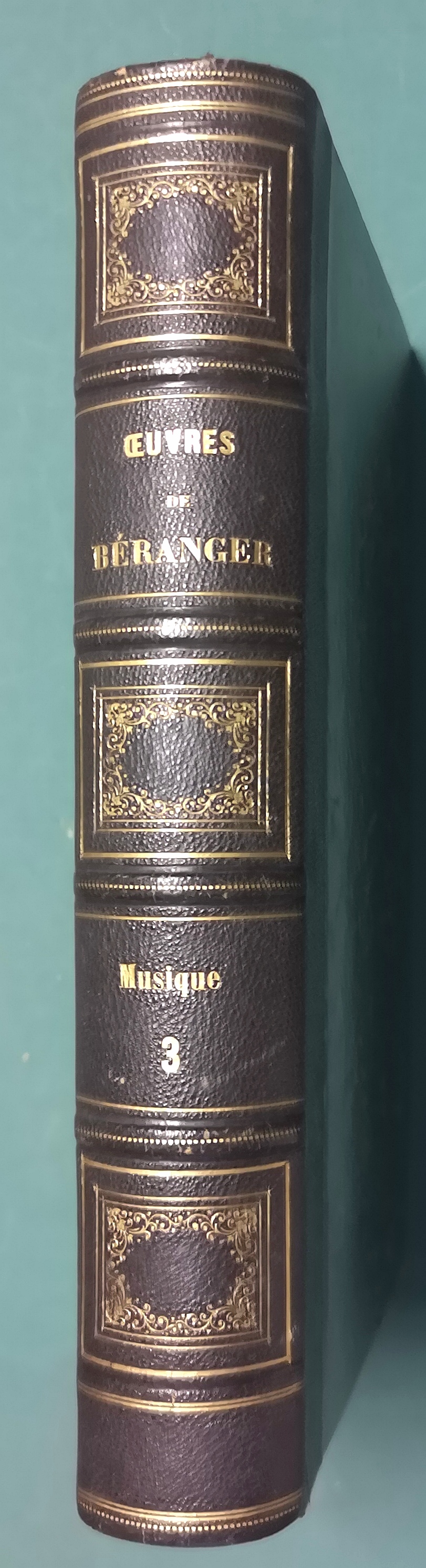 Musique des chansons de P.J. DE BÉRANGER, contenant les airs …