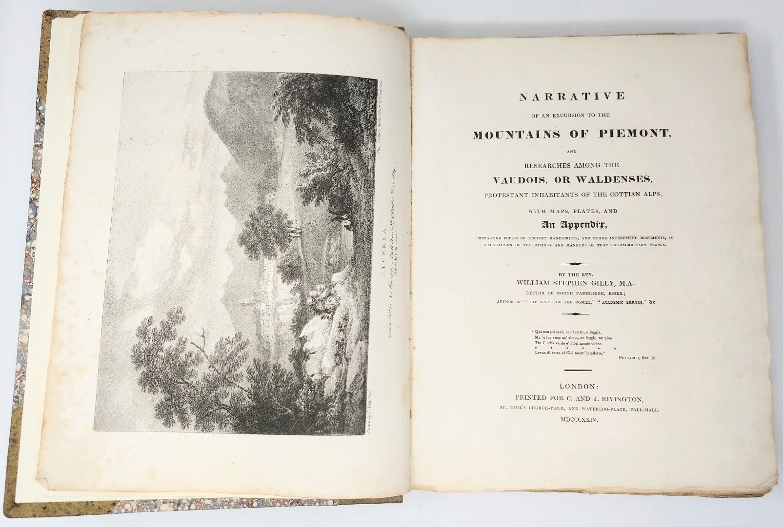 Narrative of an excursion of the mountains of Piemont, and …