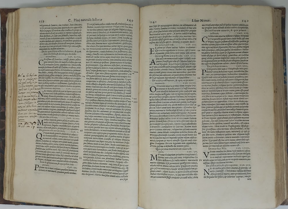 Naturalis Historiae, libri trigintaseptem, A Paulo Manutio multis un locis …