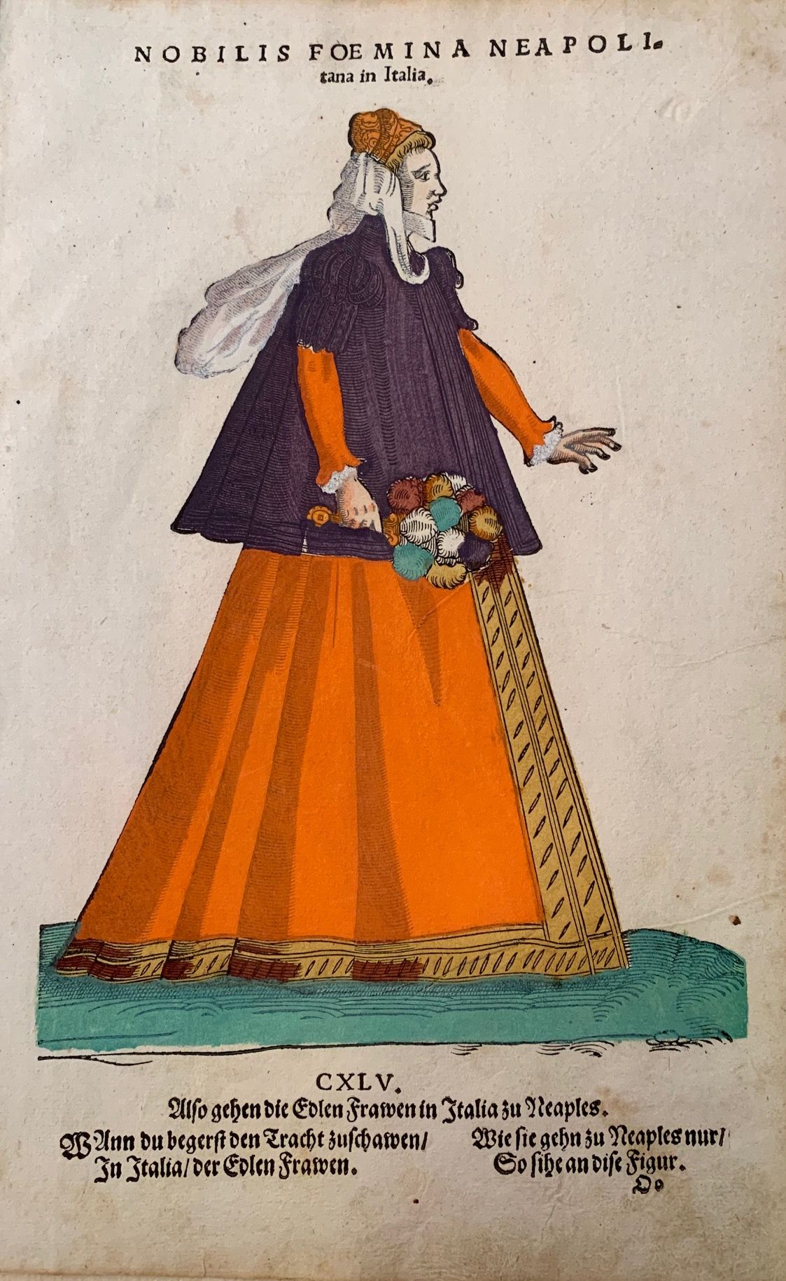 Nobilis foemina Neapoli.