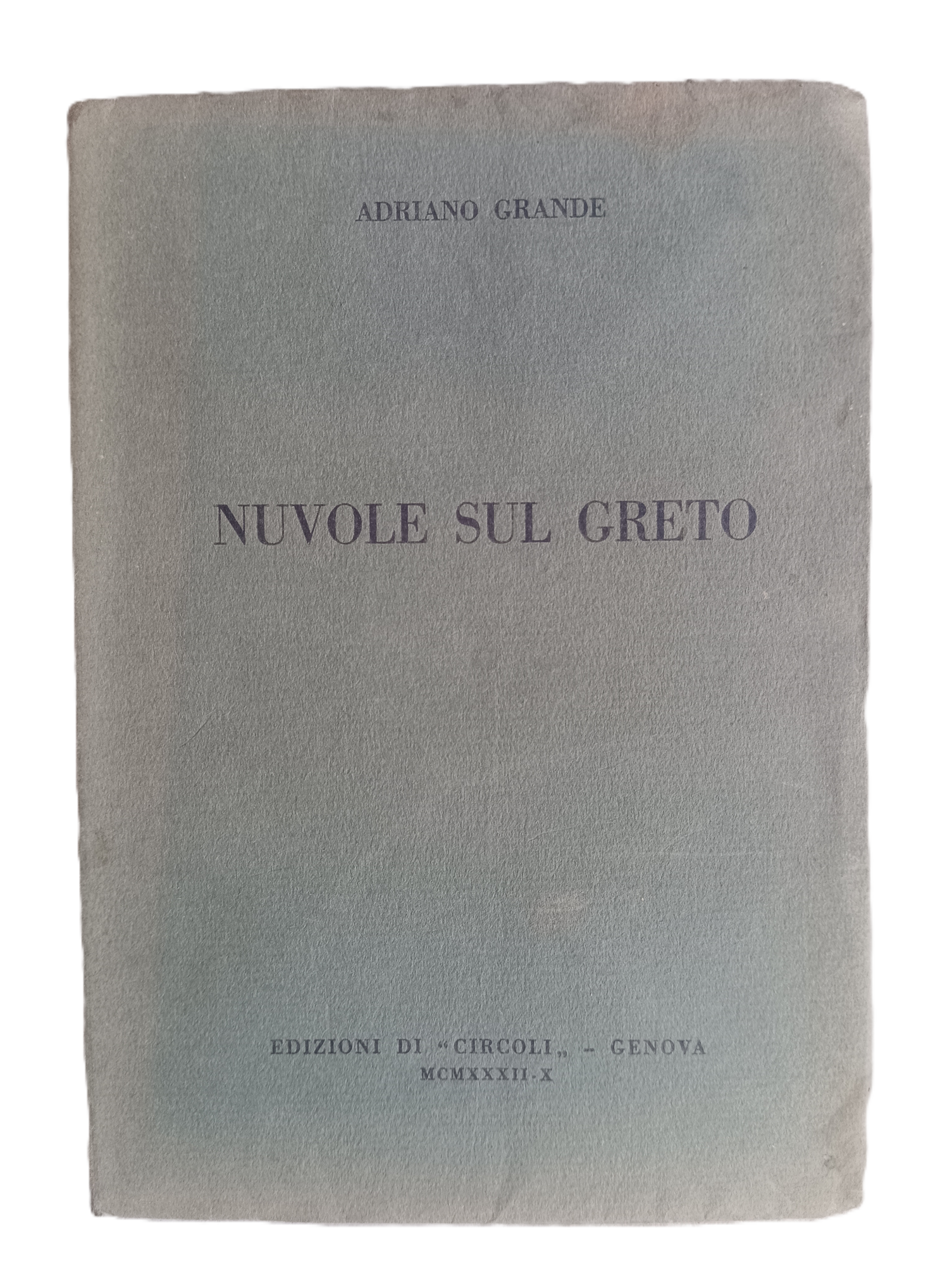 Nuvole sul greto.
