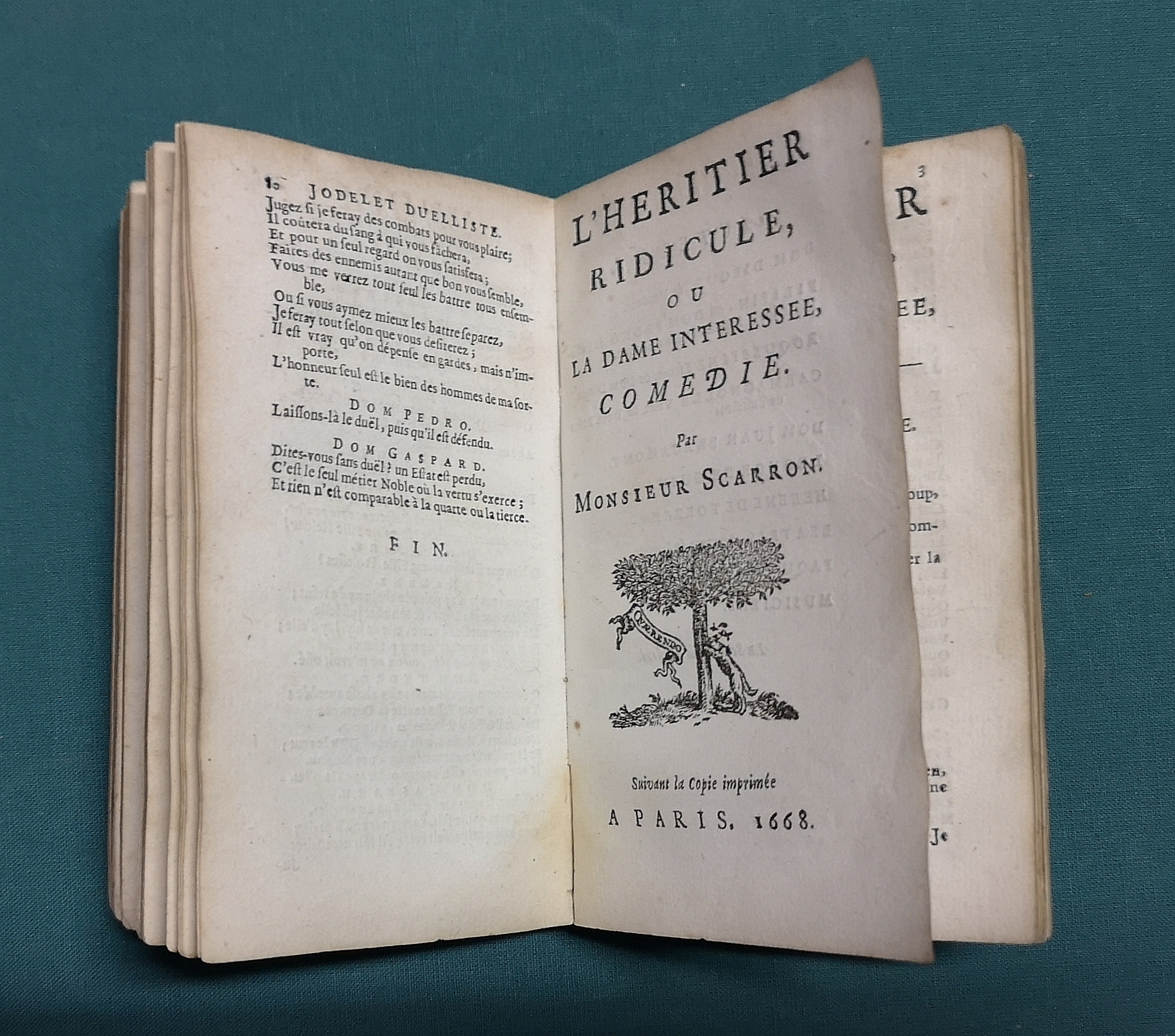 (Oeuvres de M. Scarron:) Le Jodelet, ou M. valet . …