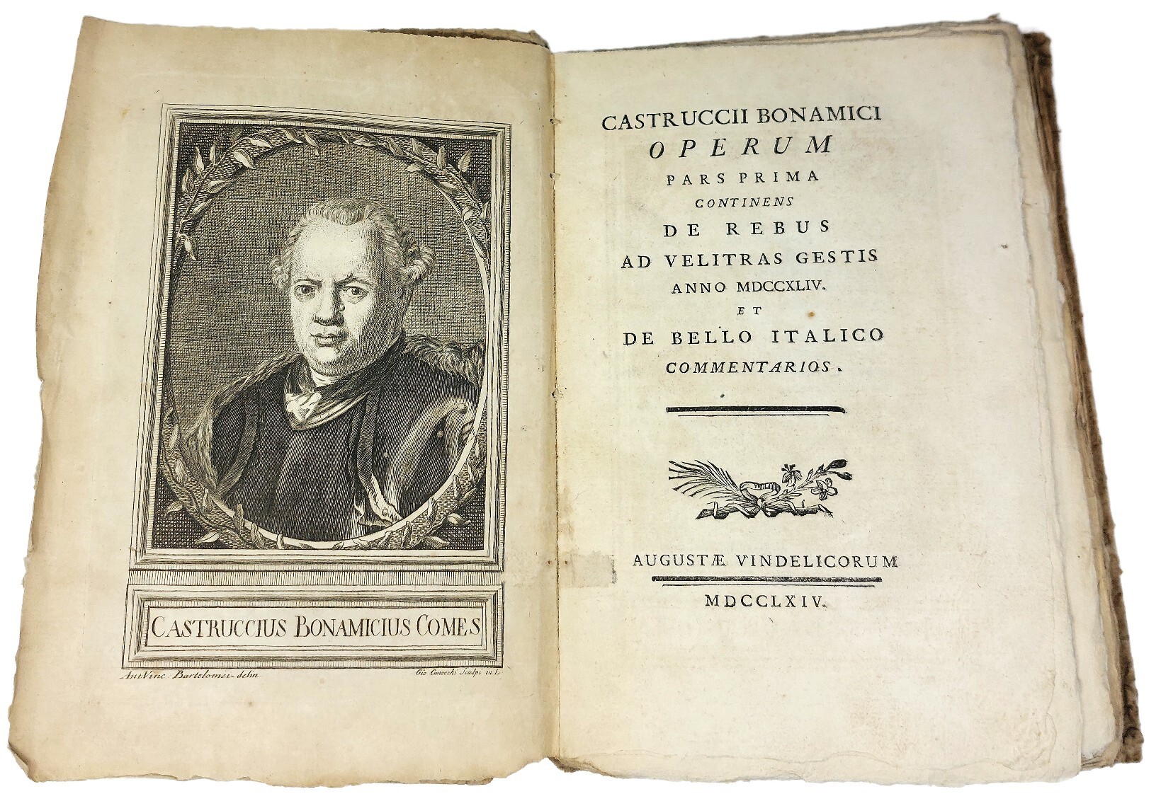 (Opera): De rebus ad Velitras gestis anno 1744 et de …