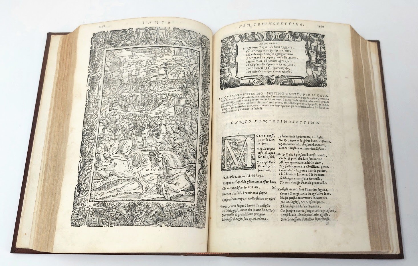 Orlando Furioso. Tutto ricorretto, e di nuove figure adornato. Con …