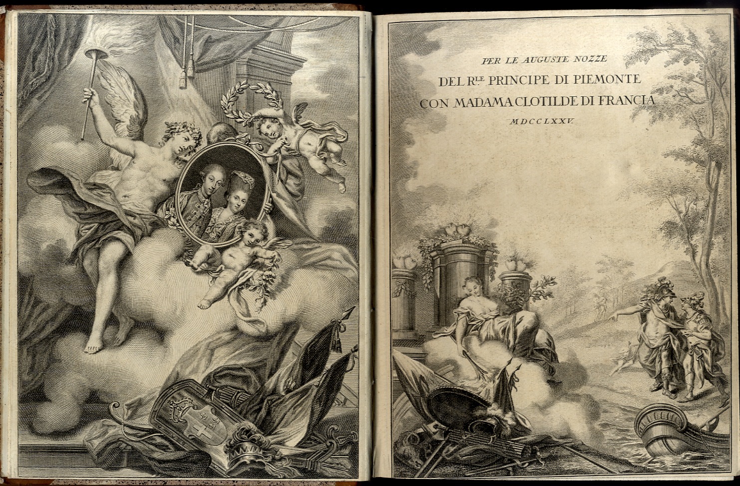 Per le Auguste Nozze del R.le Principe di Piemonte con …
