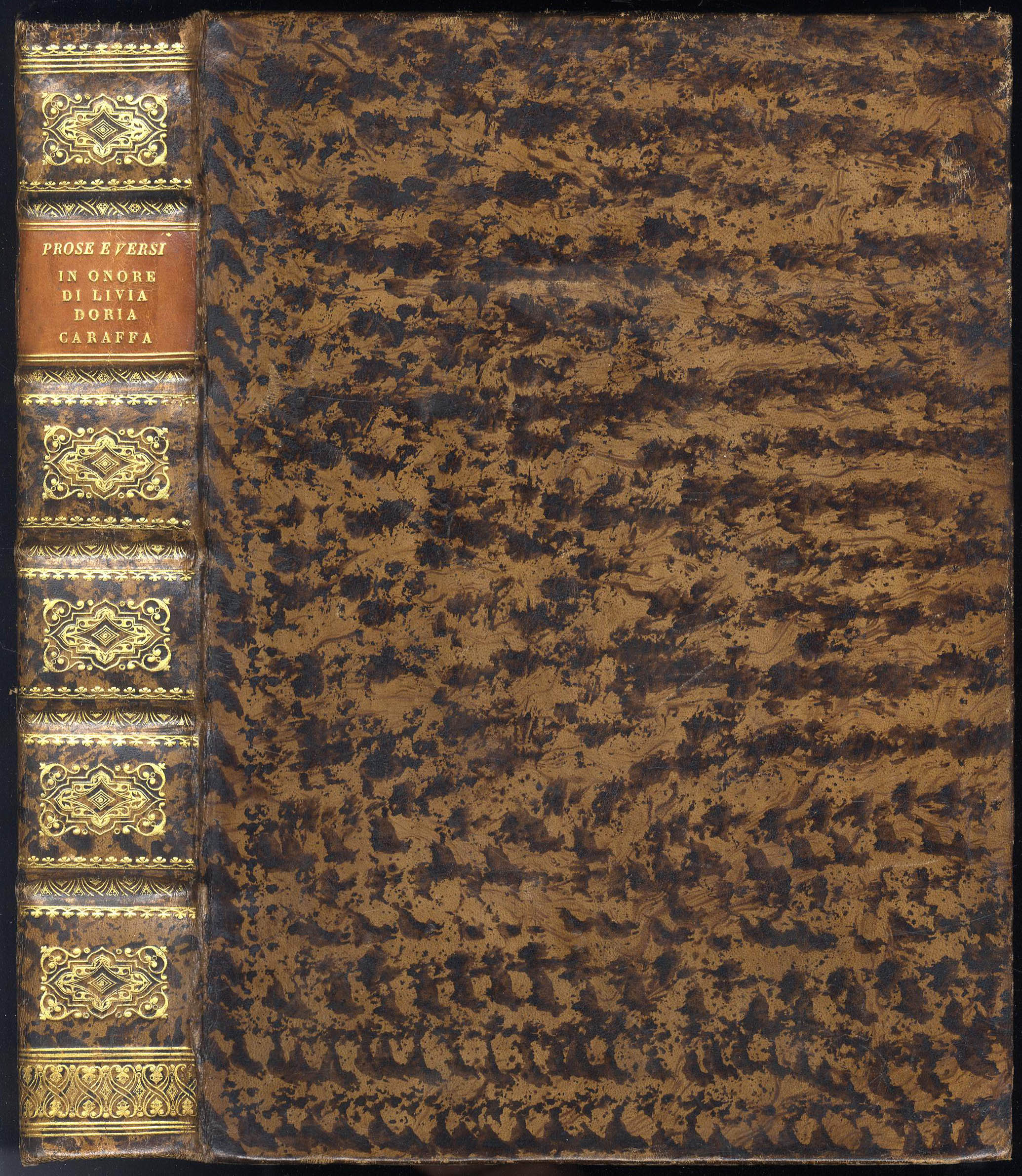 per onorare la memoria di LIVIA DORIA CARAFFA Principessa del …