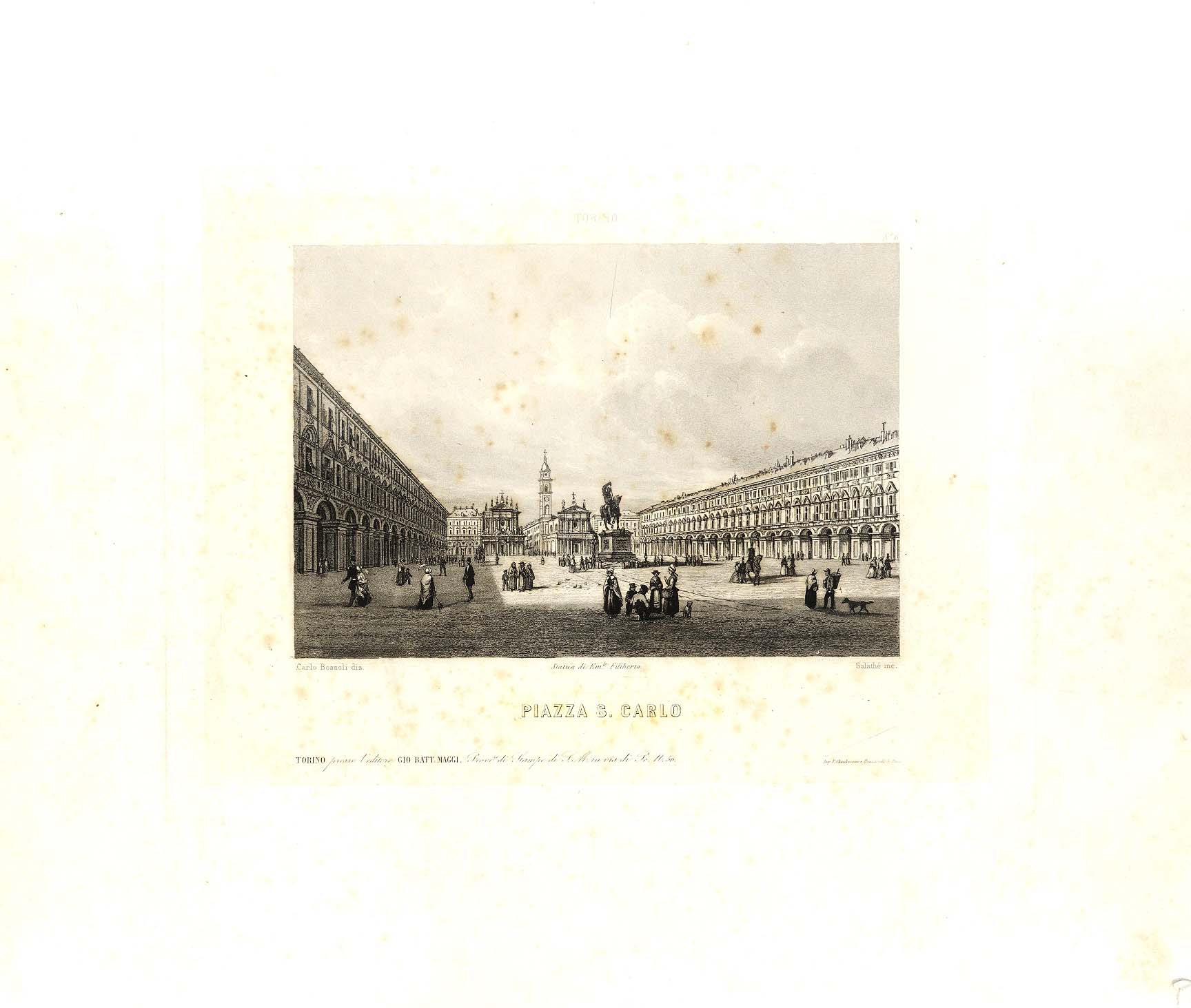 Piazza San Carlo.