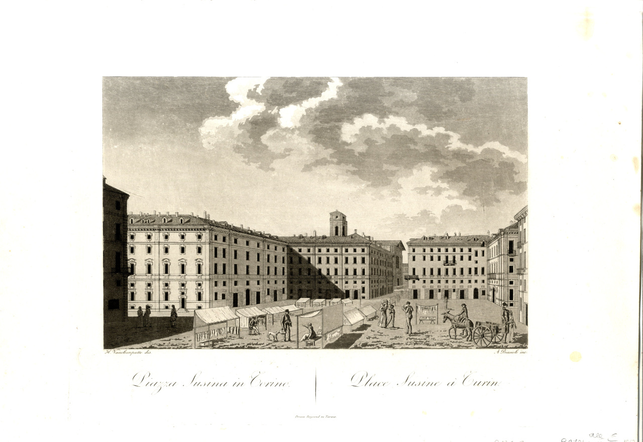 Piazza Susina in Torino | Place Susine &amp;agrave; Turin