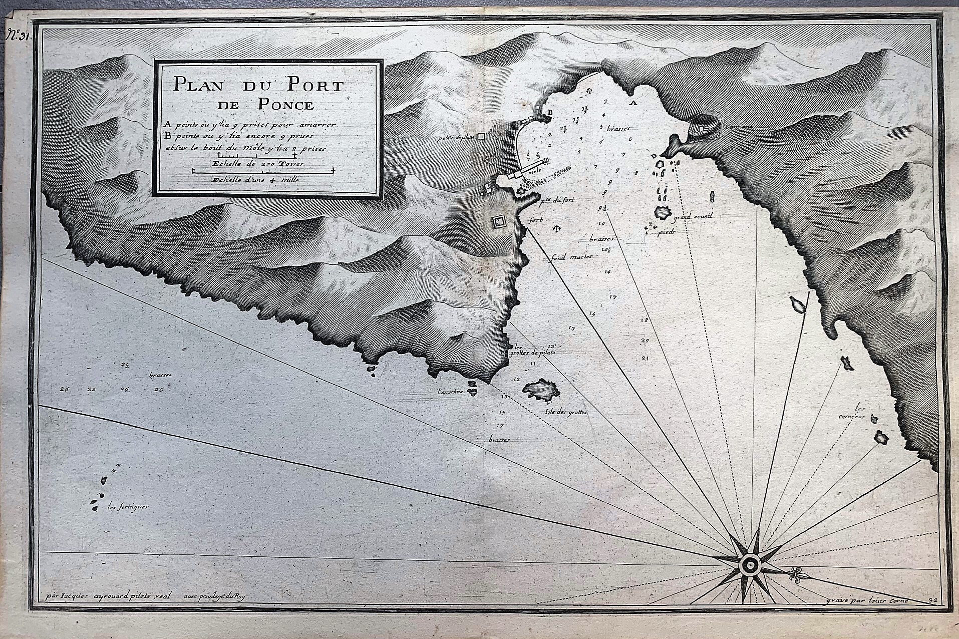 Plan du Port de Ponce.