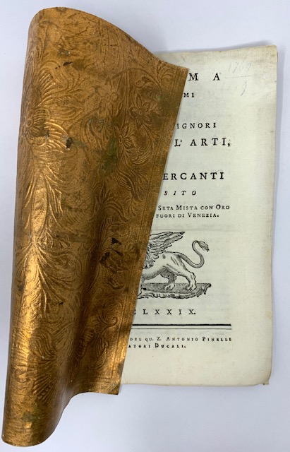 Proclama degl'Illustrissimi ed Eccellentissimi signori Inquisitor all'Arti, e Consoli de' …
