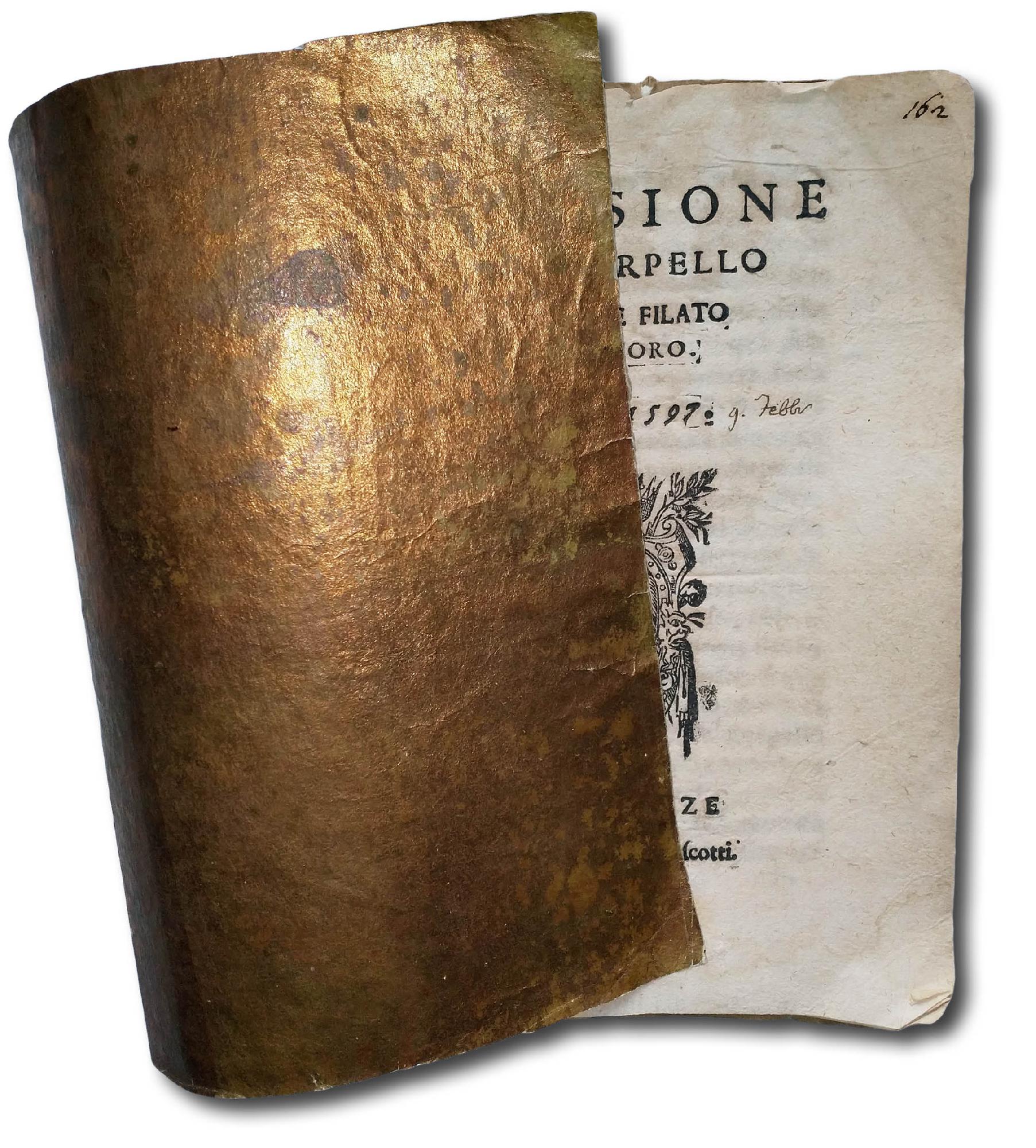 Provisione sopra l'orpello tagliato e filato ad uso di oro, …