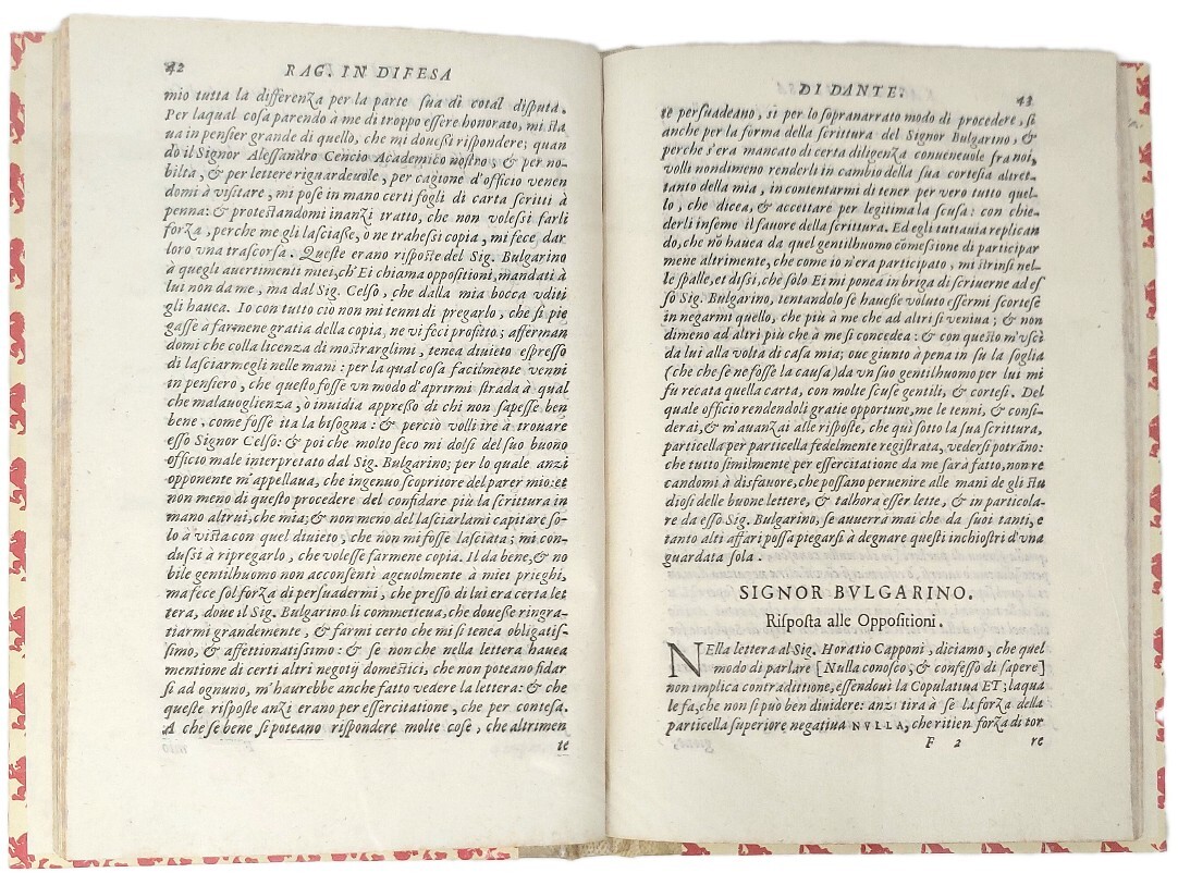 Ragionamenti del signor Hieronimo Zoppio in difesa di Dante, et …