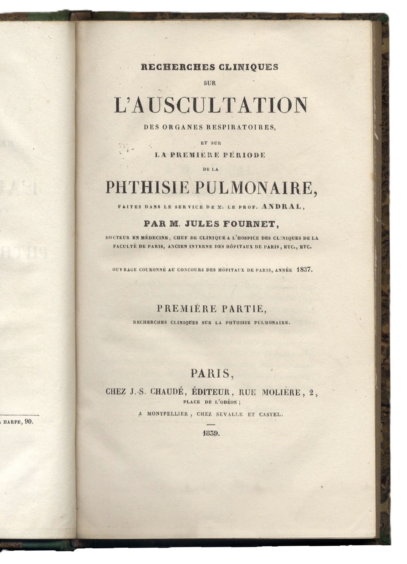 Recherches cliniques sur l&amp;rsquo;auscultation des organes respiratoires et sur la …