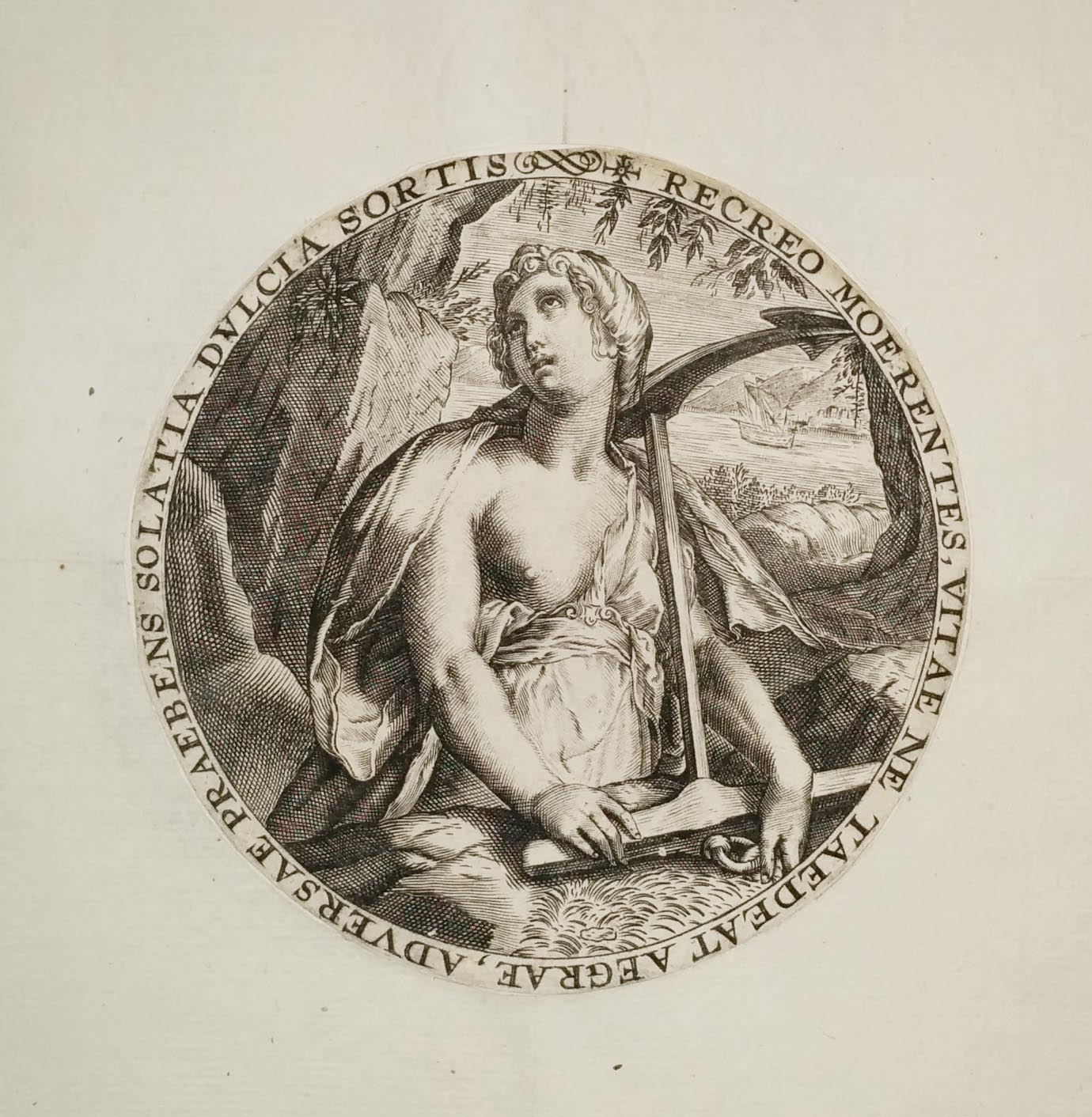 Recreo moerentes, vitae ne taedeat aegrae, adversae praebens solatia dulcia …