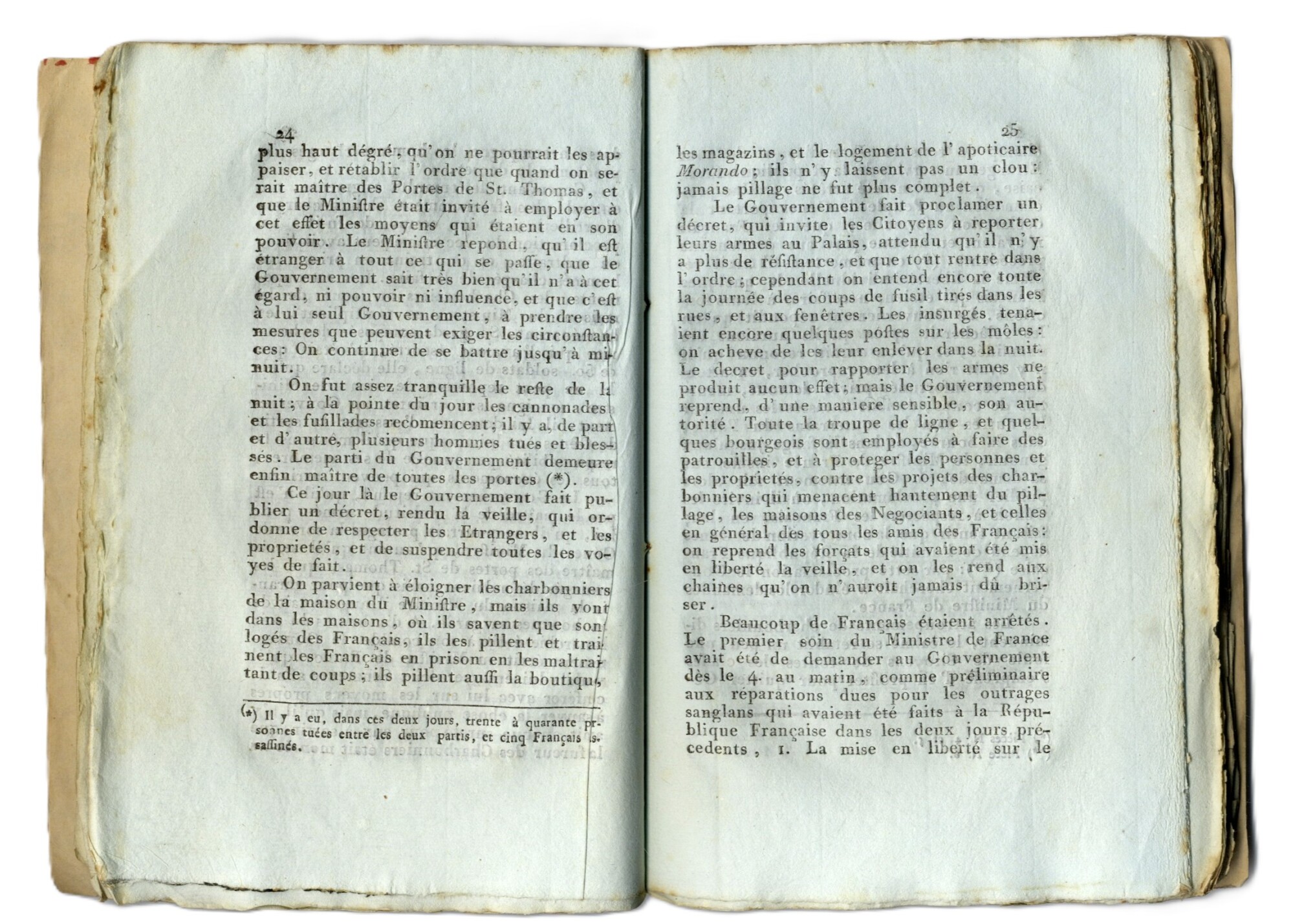 Relation de la Revolution de G&amp;ecirc;nes.