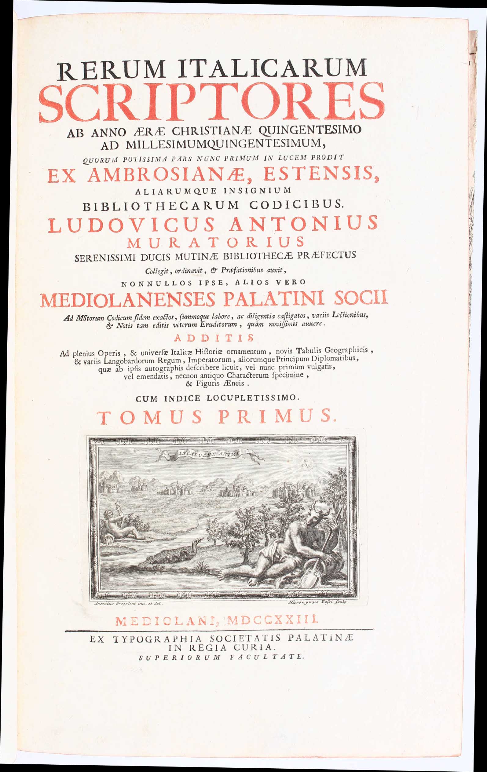 Rerum Italicarum Scriptores ab anno aerae christianae 500 ad 1500