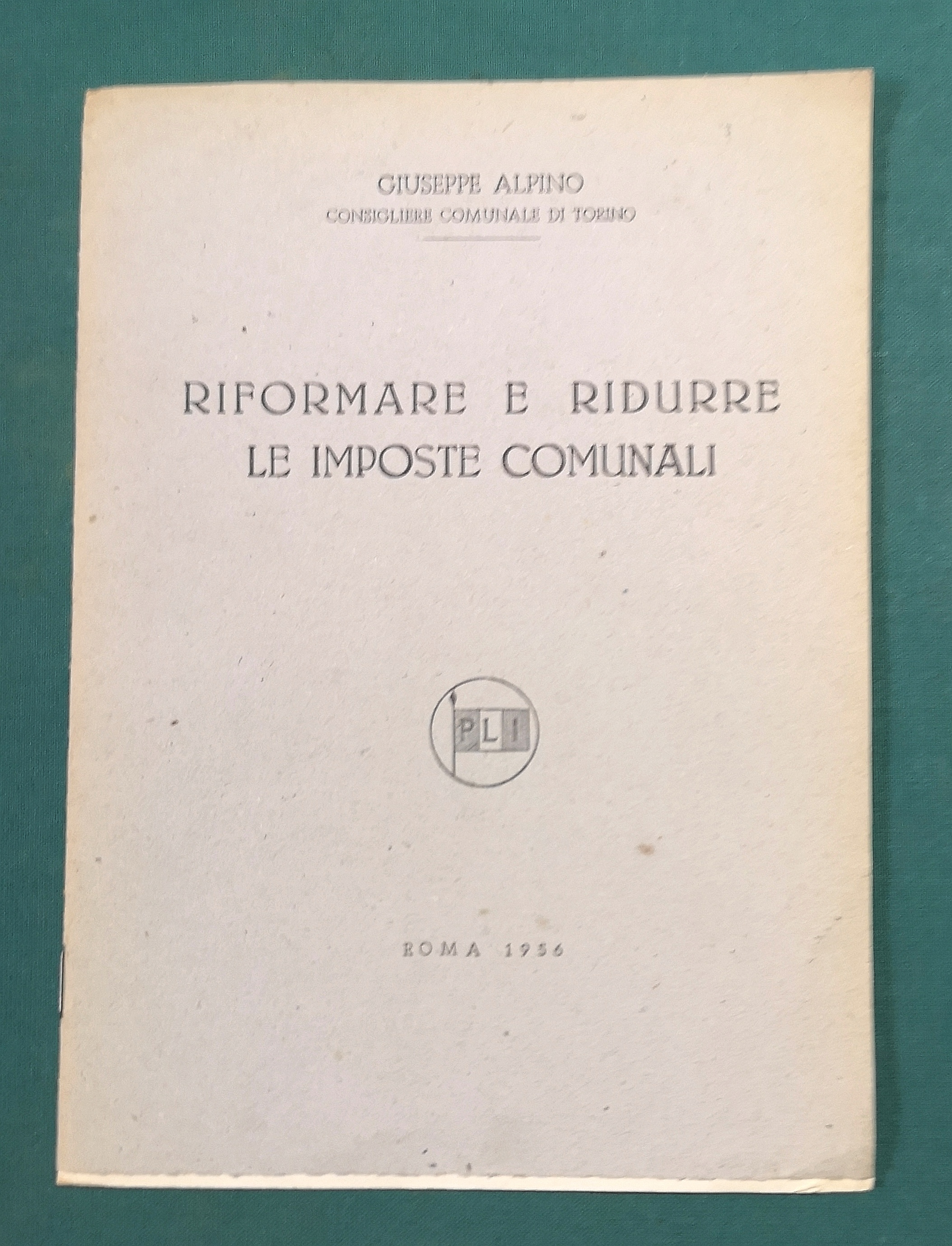 Riformare e ridurre le imposte comunali.