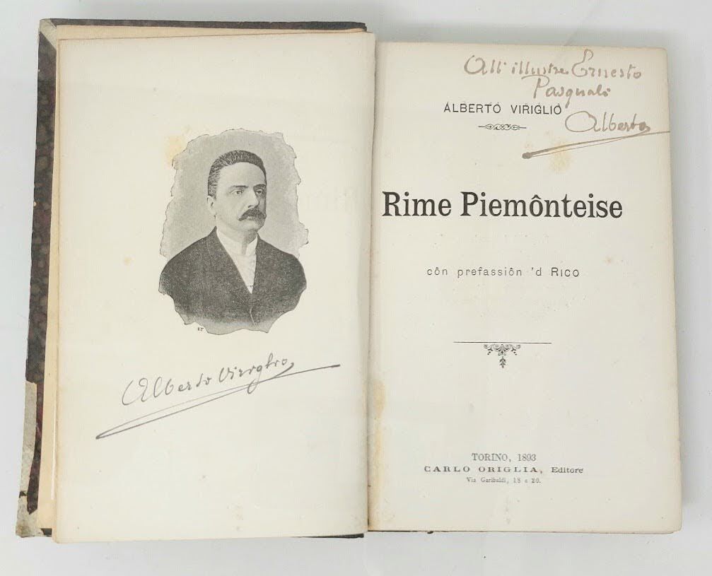 Rime piem&amp;ocirc;nteise. C&amp;ocirc;n prefassi&amp;ocirc;n 'd Rico.