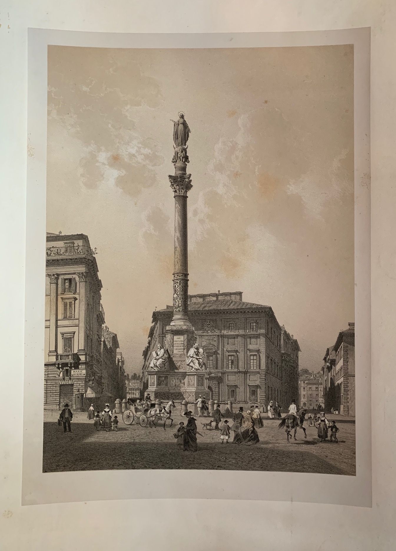 Roma. Colonna dell'Immacolata.