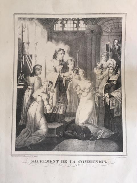 Sacrement de la comunion.