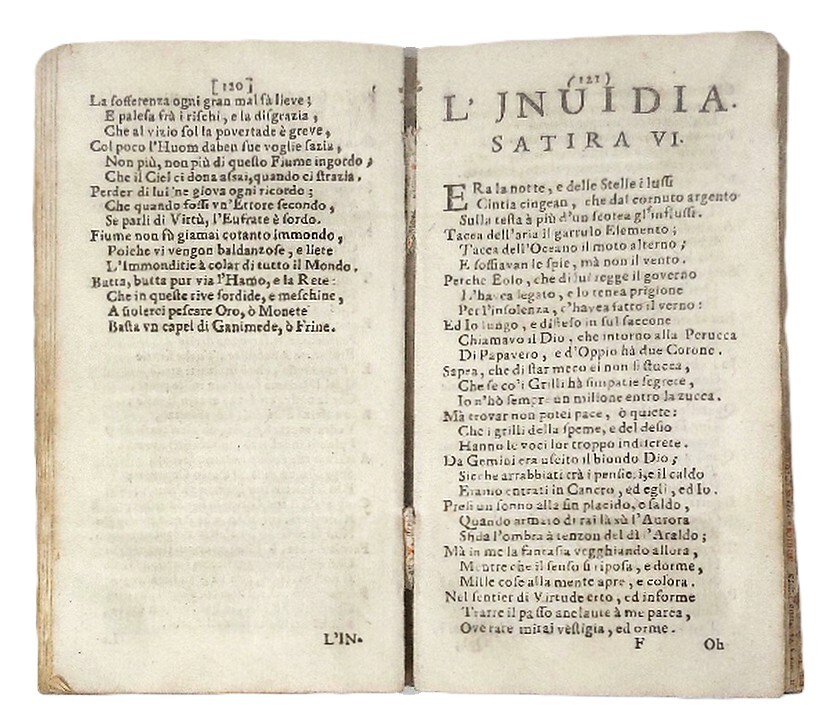 Satire di Salvator Rosa, dedicate a Settano.