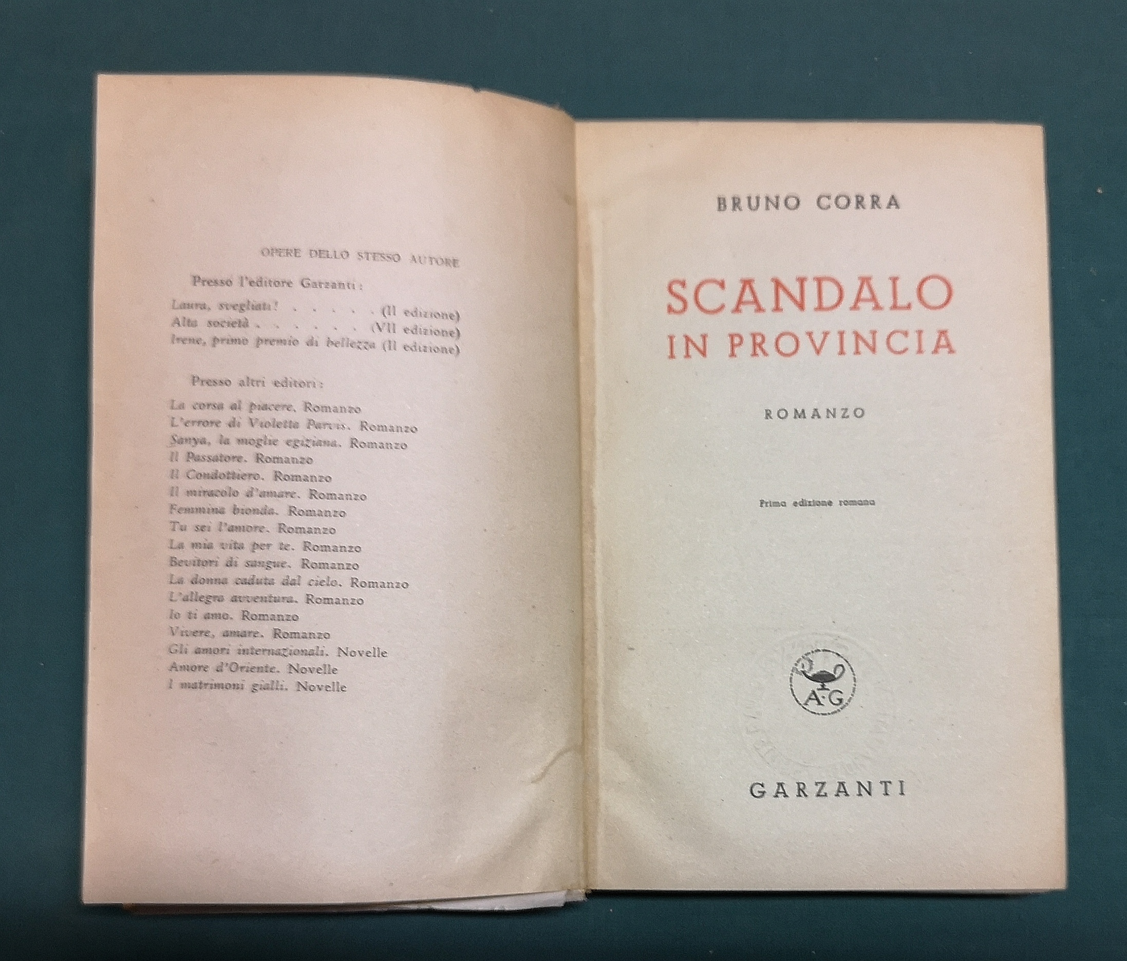 Scandalo in Provincia.