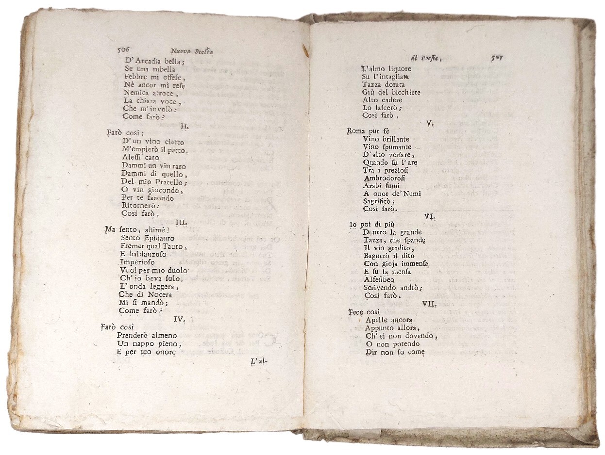 Scelta di Canzoni de' pi&amp;ugrave; eccellenti poeti antichi, e moderni. …
