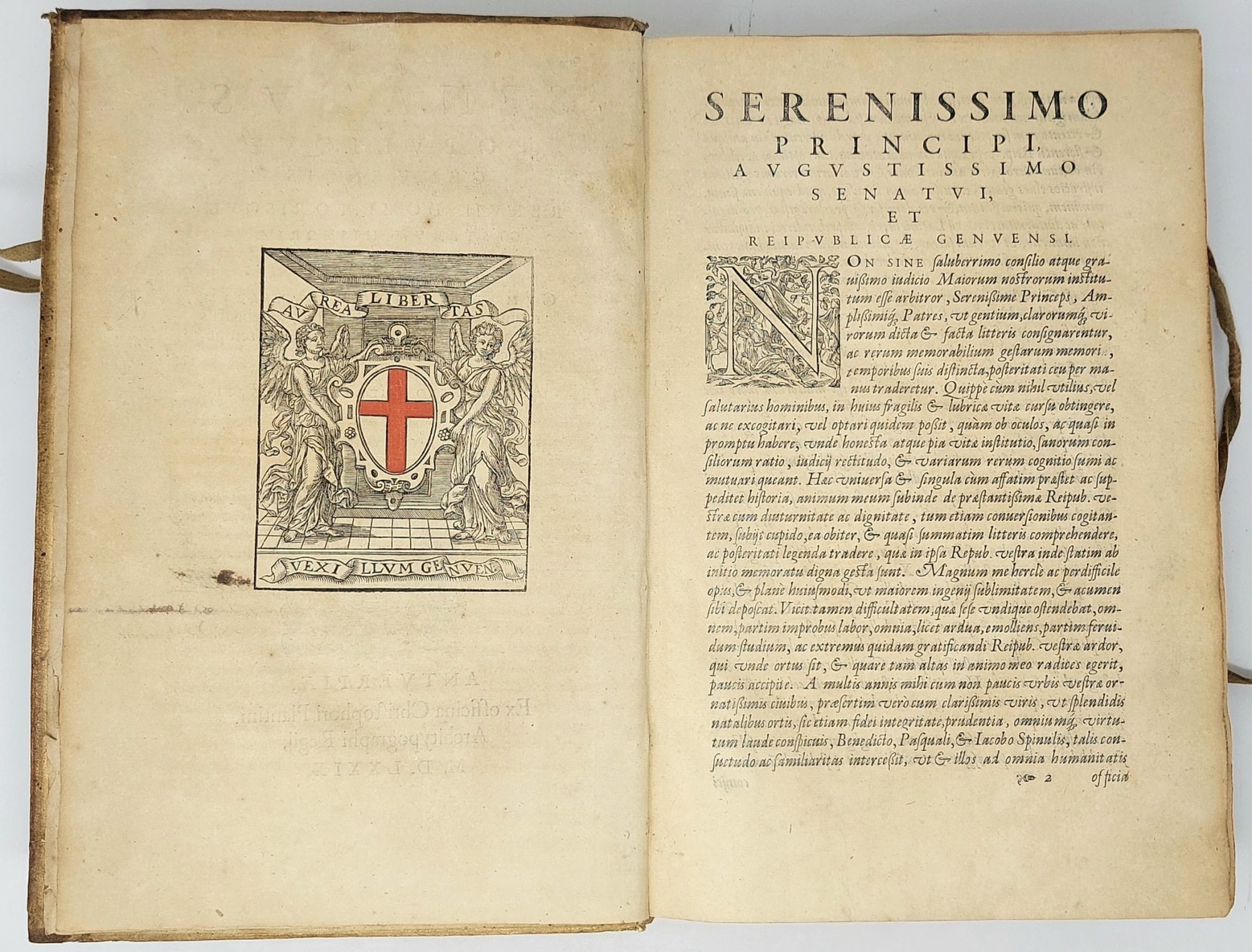 Senatus Populique Genuensis rerum domi forisque gestarum historiae atque annales: …