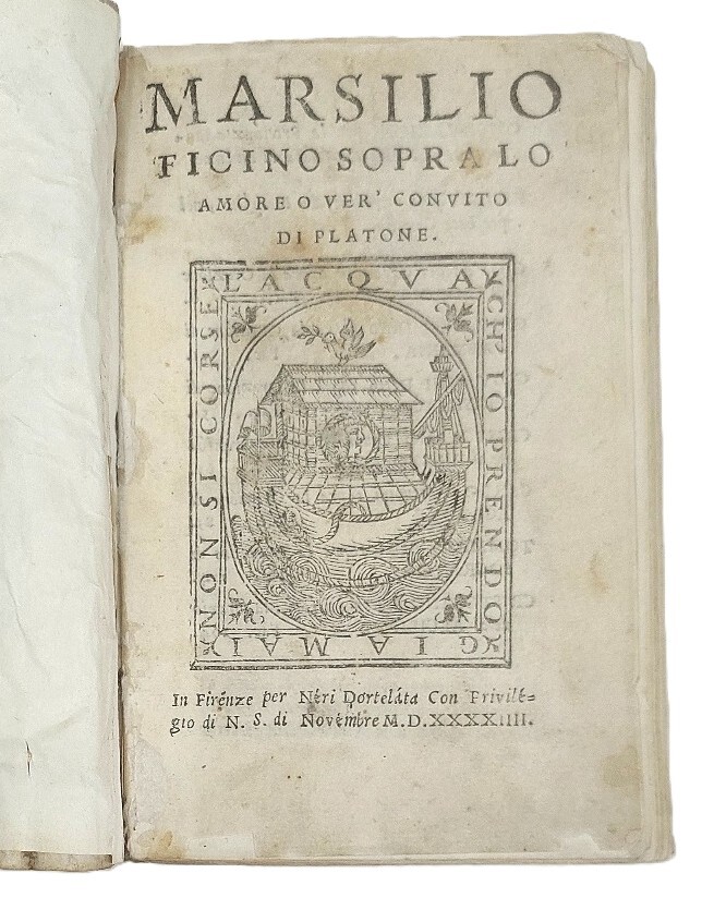 Sopra lo Amore o ver' Convito di Platone.