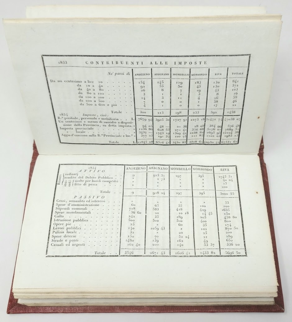 Statistica del Mandamento di Riva presso Chieri.&amp;nbsp;Corredata di notizie storiche.&amp;nbsp;