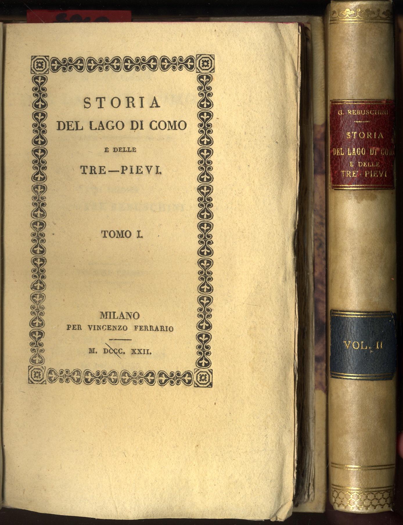Storia del Lago di Como e principalmente della Parte Superiore …