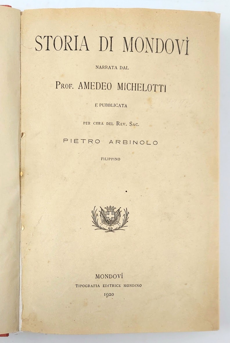 Storia di Mondov&amp;igrave;.