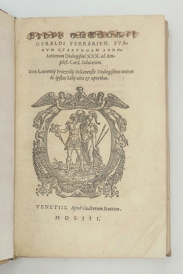 Suarum quarundam annotationum dialogismi 30. ... Item Laurentij Frizzolij Solianensis …