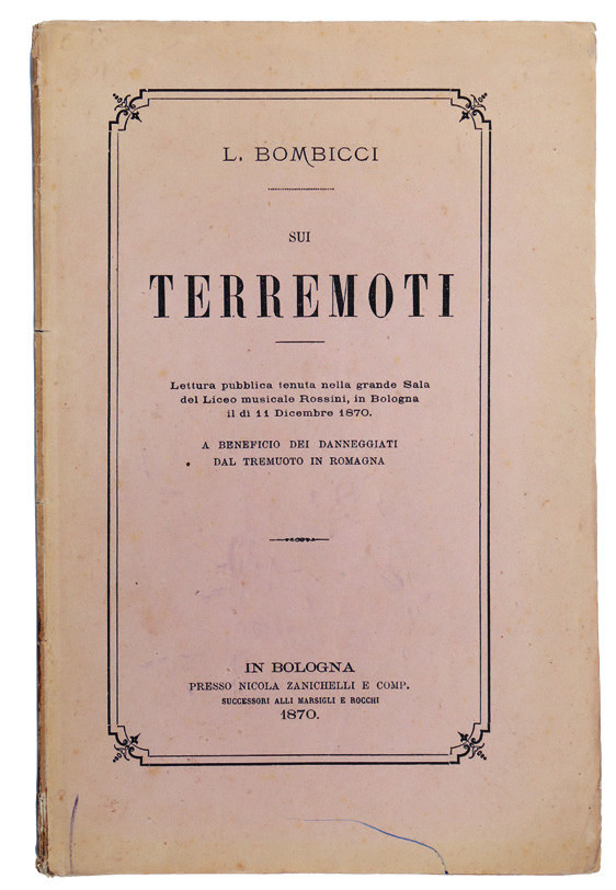 Sui Terremoti. Lettura pubblica tenuta nella grande Sala del Liceo …