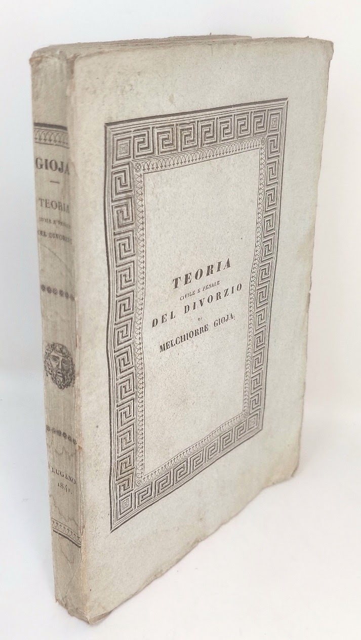 Teoria civile e penale del divorzio&amp;nbsp;ossia Necessit&amp;agrave;, cause, nuova maniera …