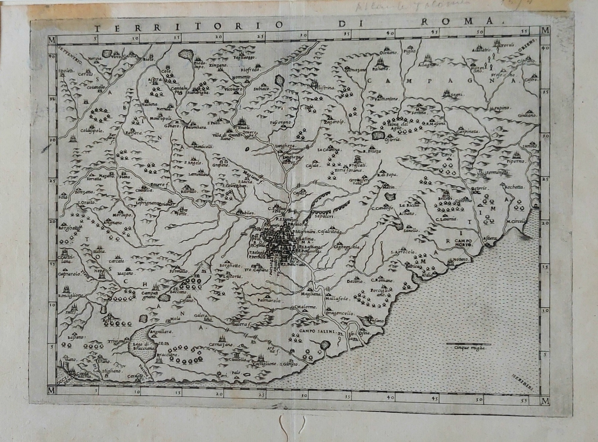 Territorio di Roma.
