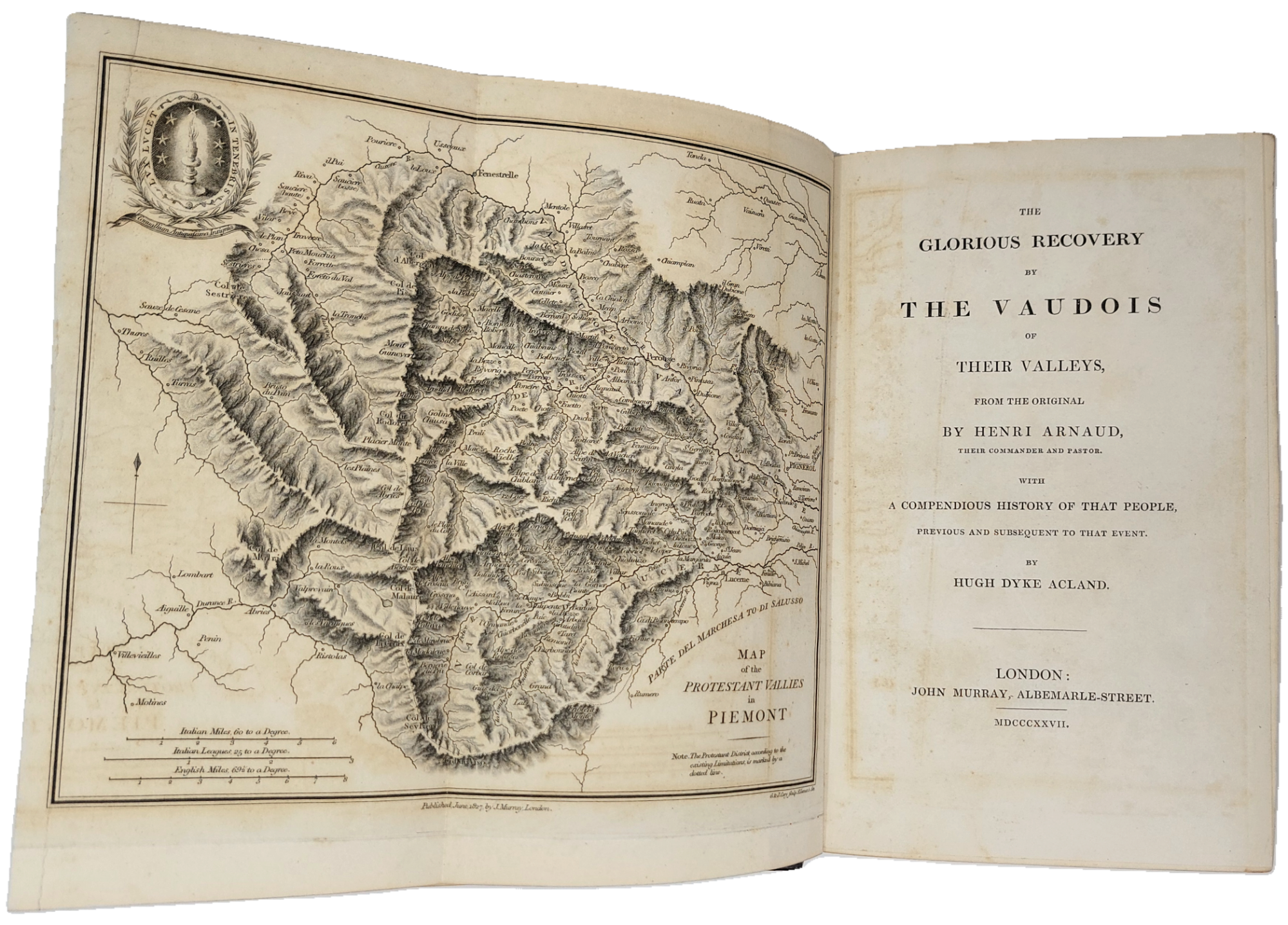 The glorious recovery of the Vaudois of their Valleys, with …