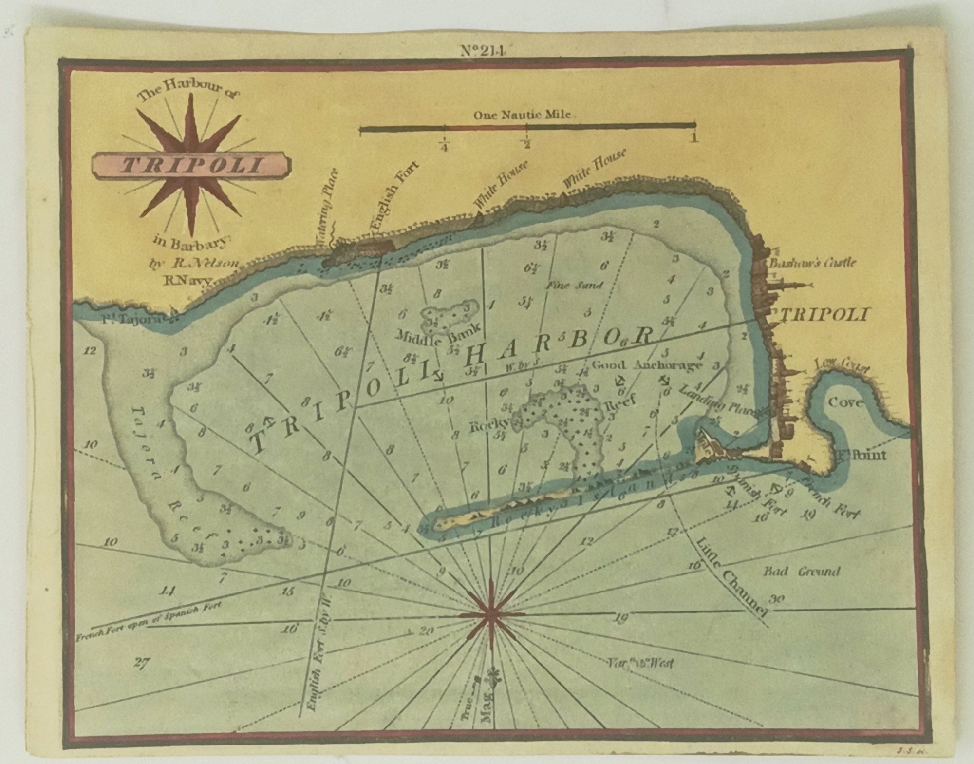 The Harbour of Tripoli in Barbary.