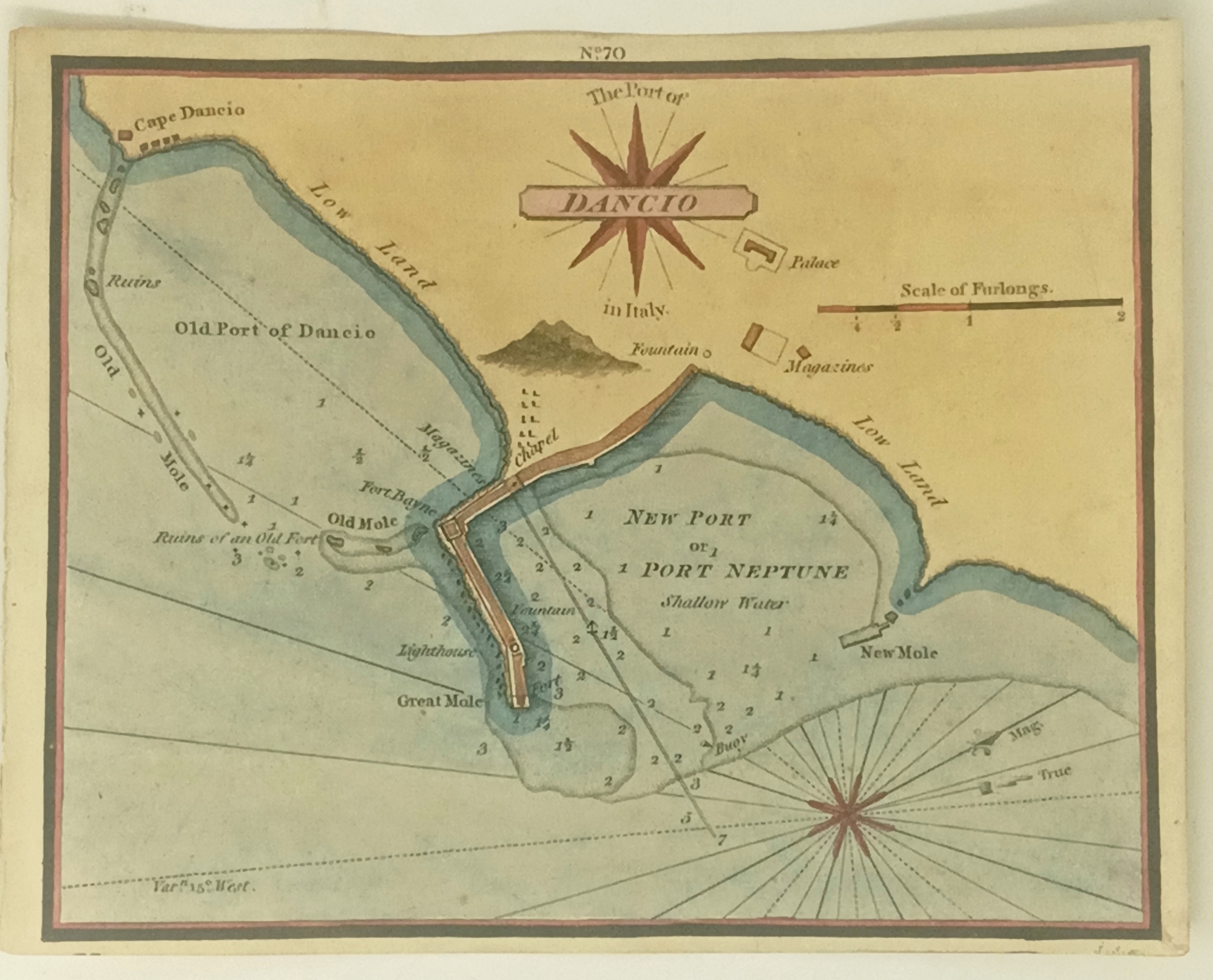 The Port of&amp;nbsp; Dancio in Italy.