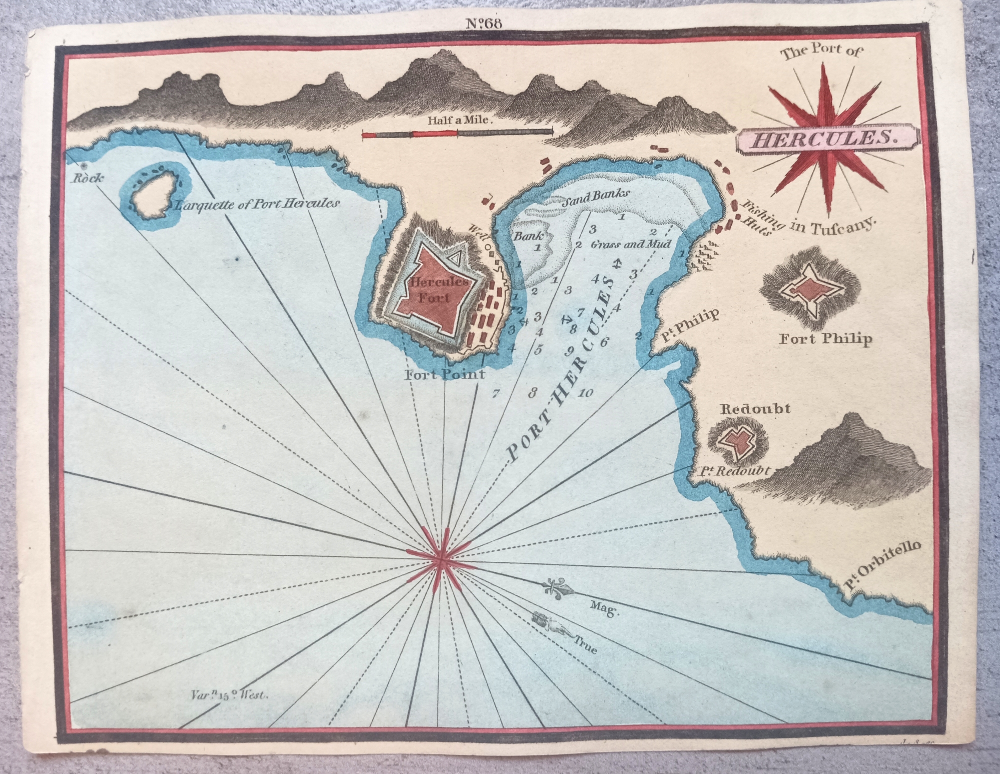 The Port of&amp;nbsp; Hercules in Tuscany