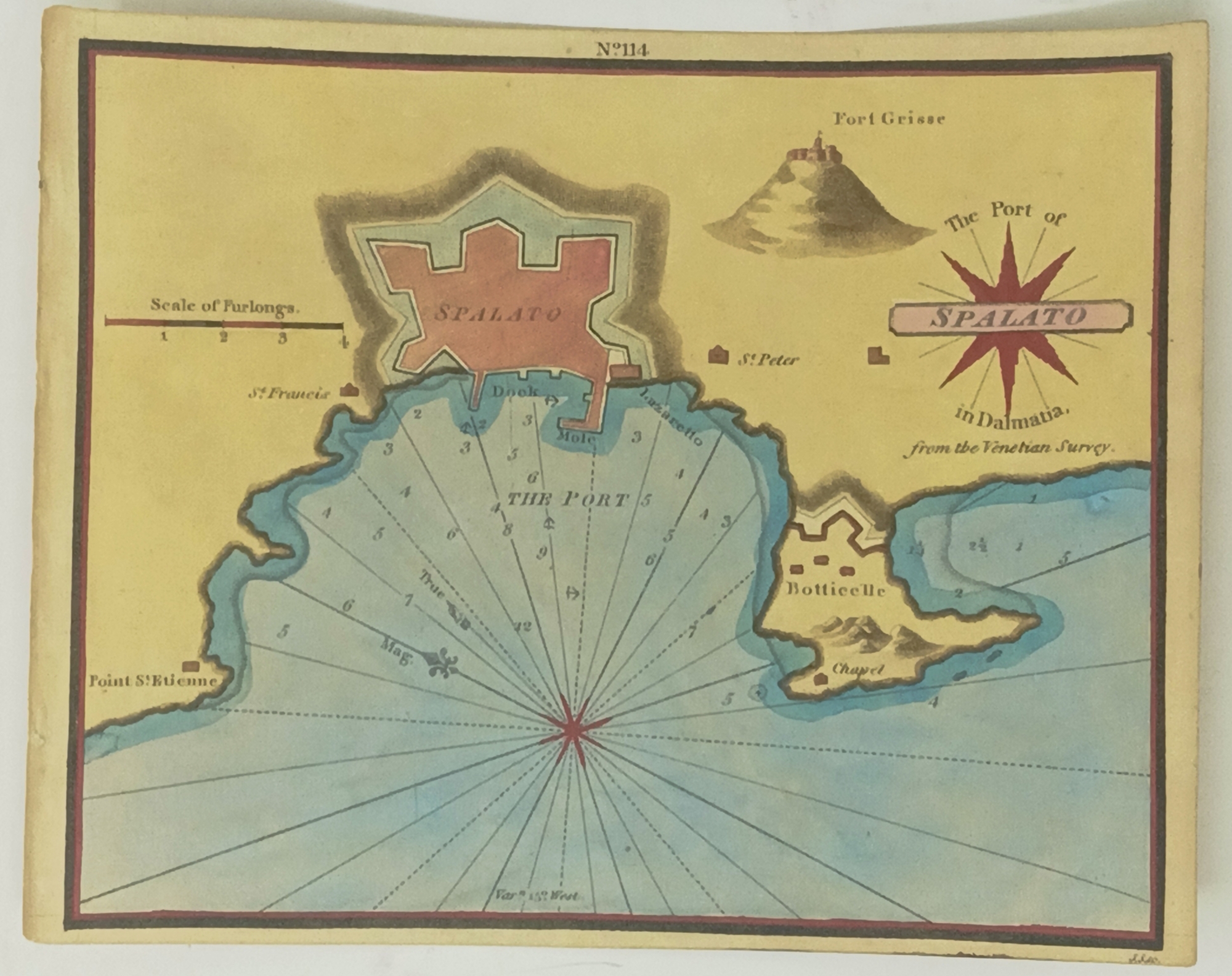 The Port of&amp;nbsp; Spalato in Dalmatia