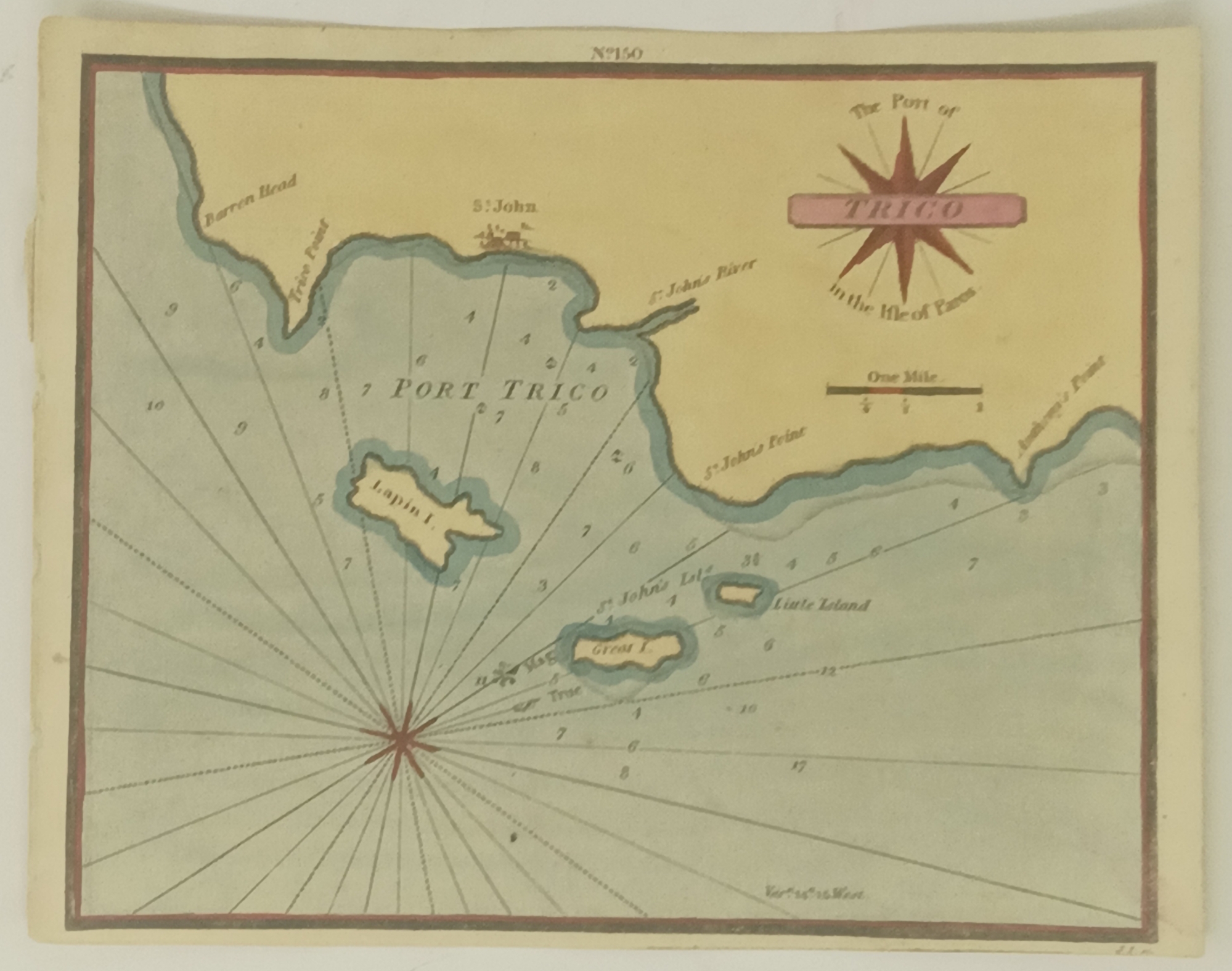 The Port of&amp;nbsp; Trico in the Isle of Paros.