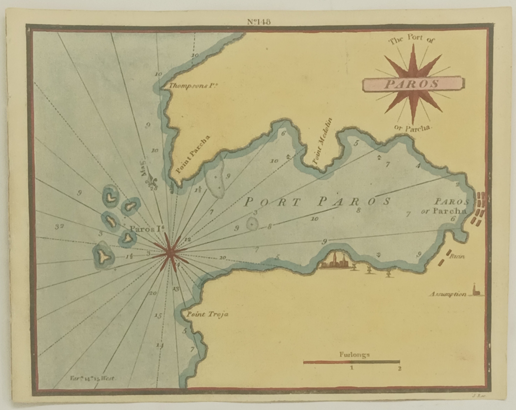 The Port of Paros or Parcha.