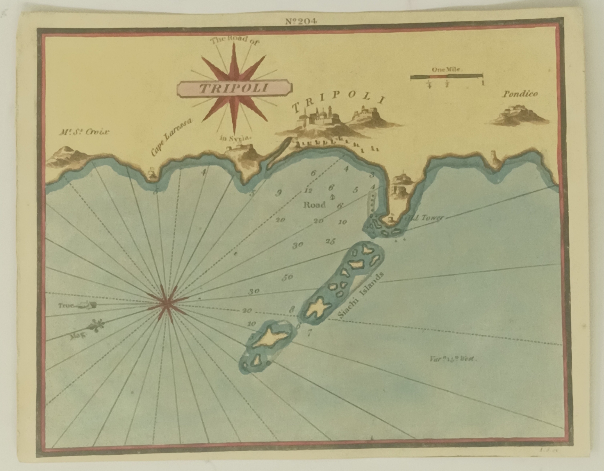 The Road of Tripoli in Syria.
