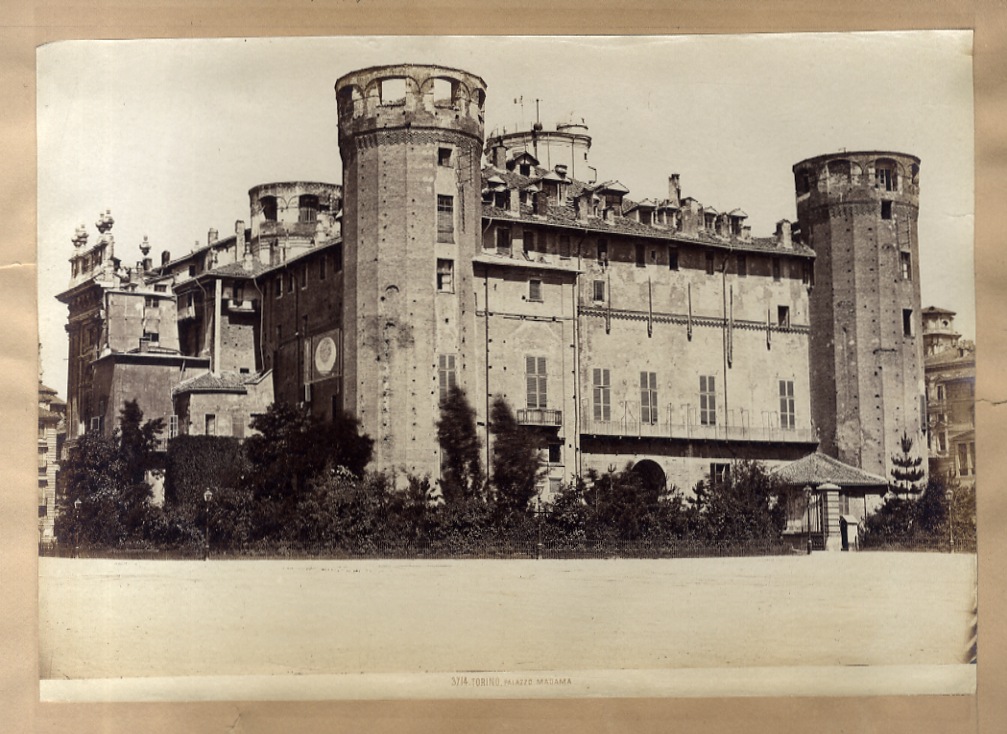 TORINO - PALAZZO MADAMA ala antica senza la copertura delle …